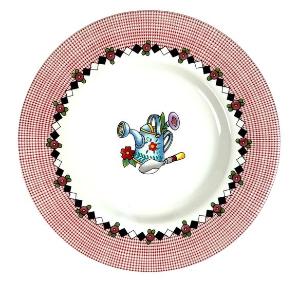 Sakura Mary Engelbreit 1994 Garden Time 5-PC Place Setting-Excellent Condition! - Picture 6 of 10